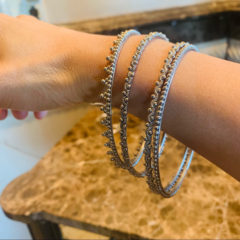 Vintage silver bracelets